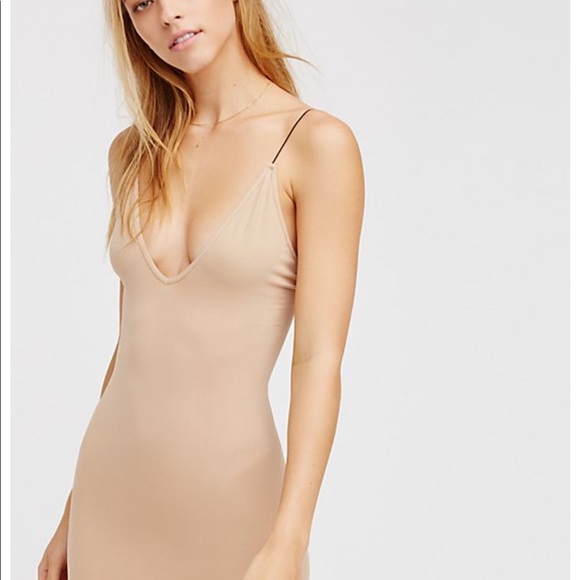 NWOT free people high platform slip dress - Picture 2 of 2